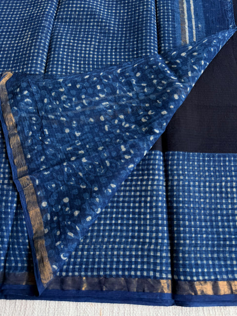 Printed kota cotton saree