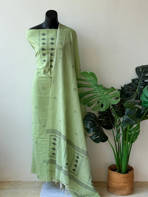 Jamdhani top and dupatta