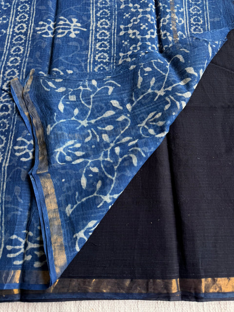 Printed kota cotton saree