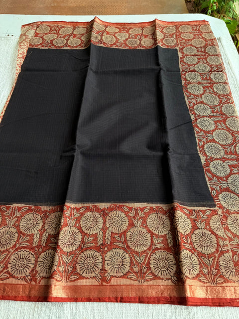 Printed kota cotton saree