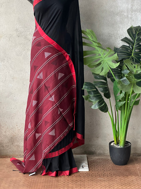 Bengal handloom pure cotton saree