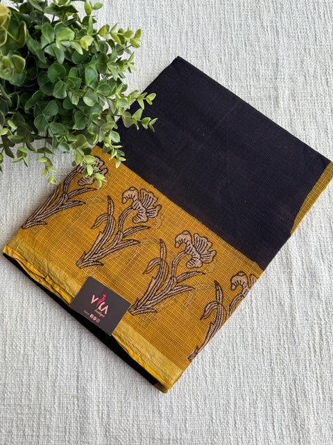 Printed kota cotton saree