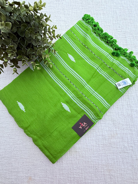 Bhutta weaving mul cotton saree