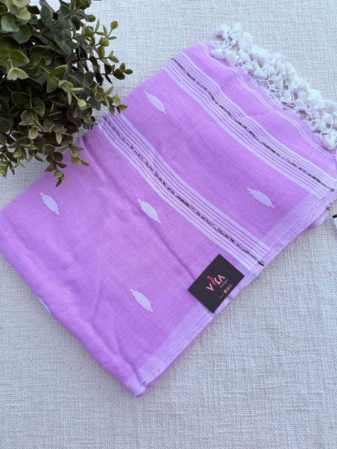 Bhutta weaving mul cotton saree