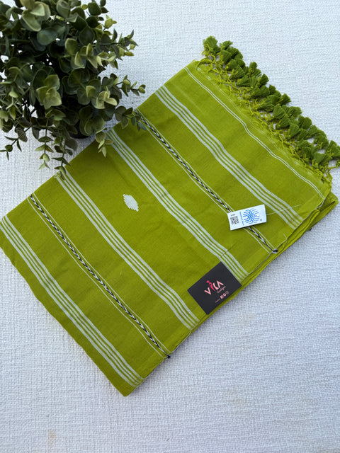 Bhutta weaving mul cotton saree