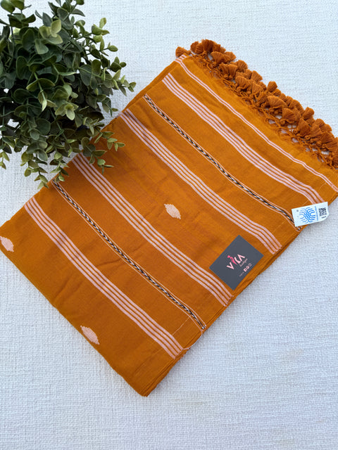 Bhutta weaving mul cotton saree