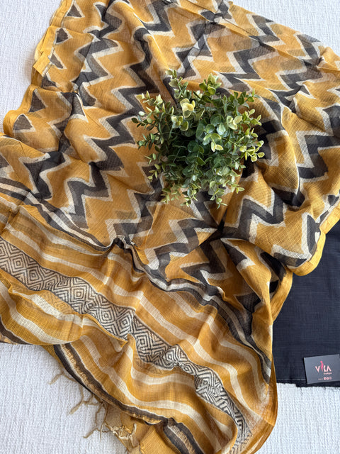 Cotton suit set with kota cotton dupatta