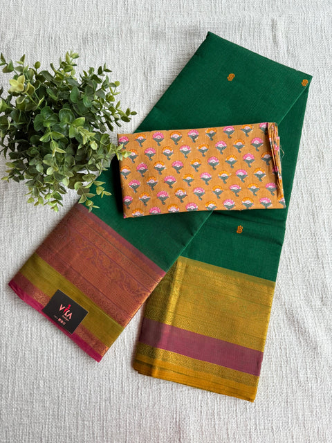 Handloom chettinad cotton saree