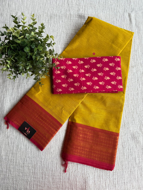 Handloom chettinad cotton saree