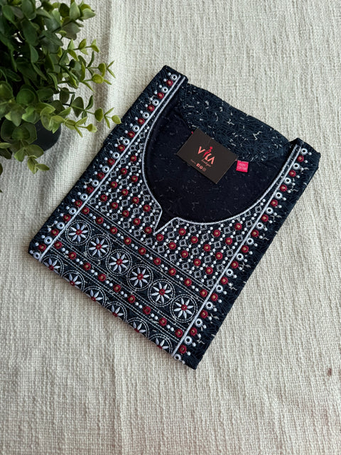 L size printed cotton nighty