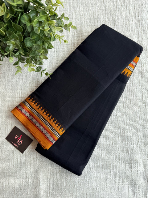 Pure handloom mercerized cotton saree