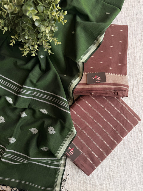 Handloom cotton suit set
