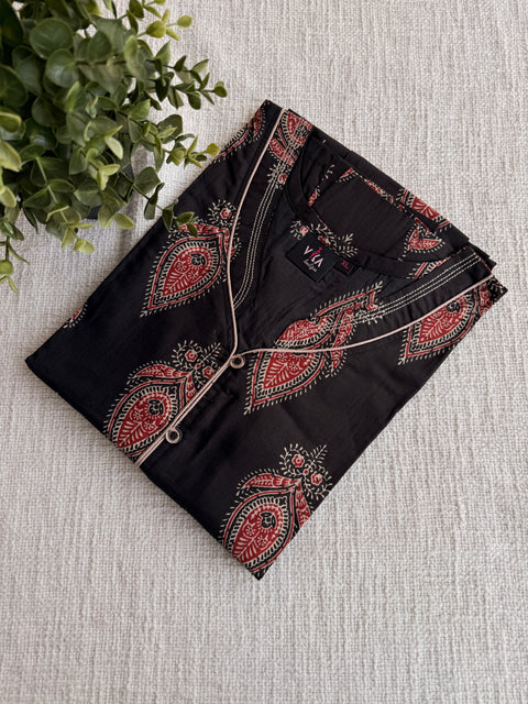 XL size printed cotton Nighty