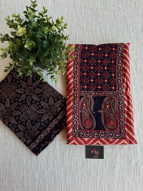 Printed soft cotton salwar material