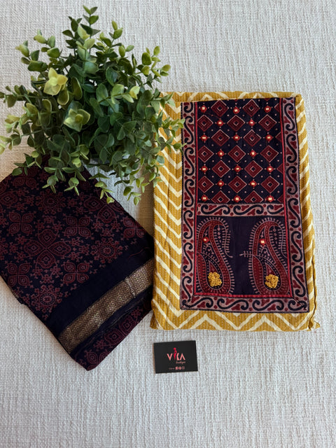 Printed soft cotton salwar material