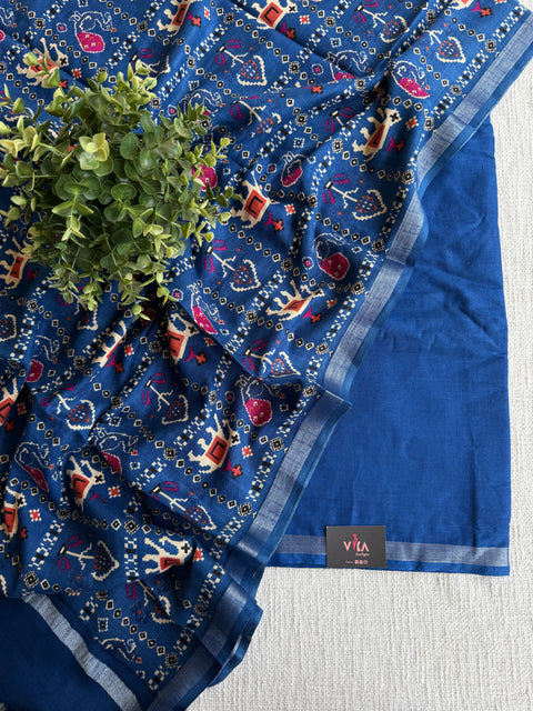 Cotton linen salwar suit material