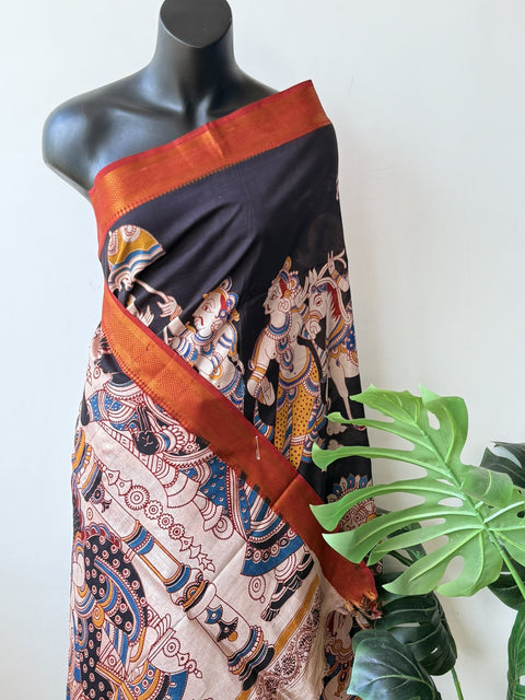 Kalamkari chennuri silk SareE