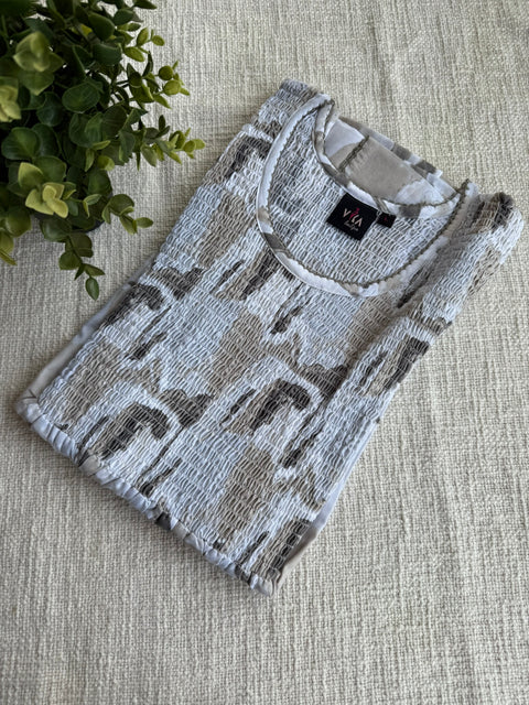 L size smocking pc nighty