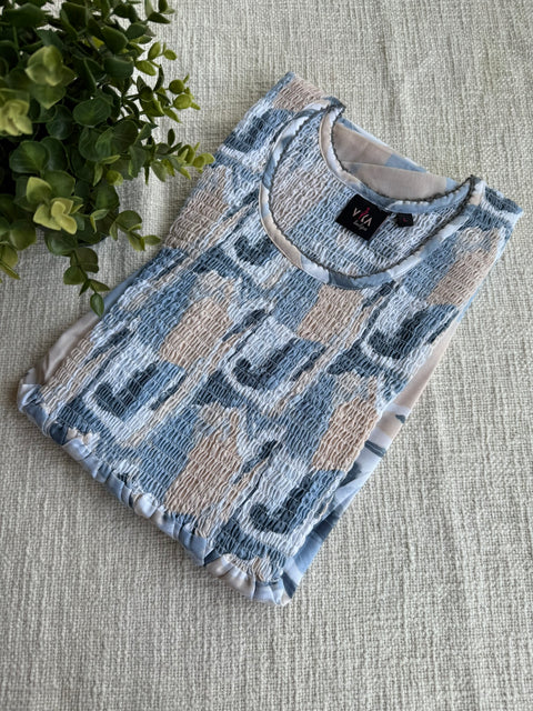 L size smocking pc nighty