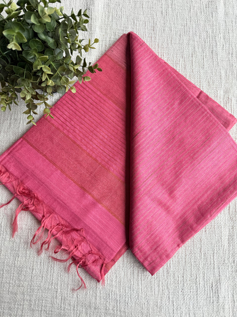 Art silk saree with blouse