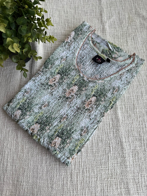 L size smocking pc nighty