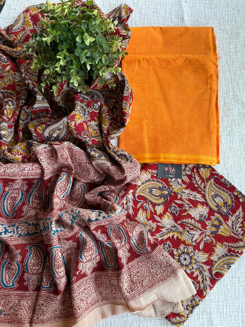 Kalamkari salwar suit material