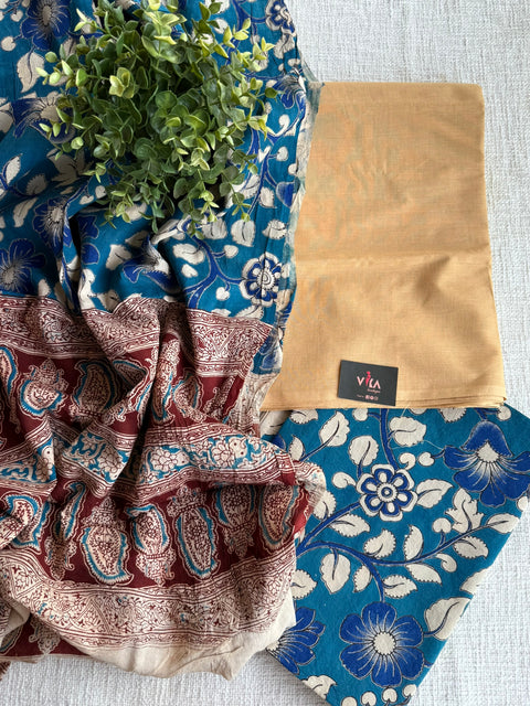 Kalamkari salwar suit material