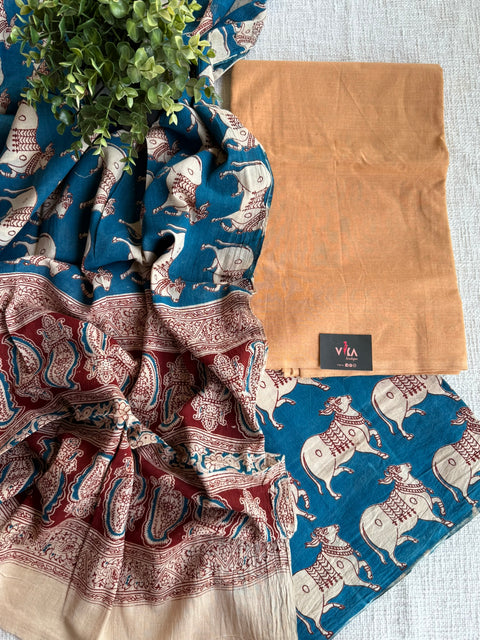 Kalamkari salwar suit material