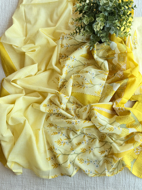 Printed cotton suit material