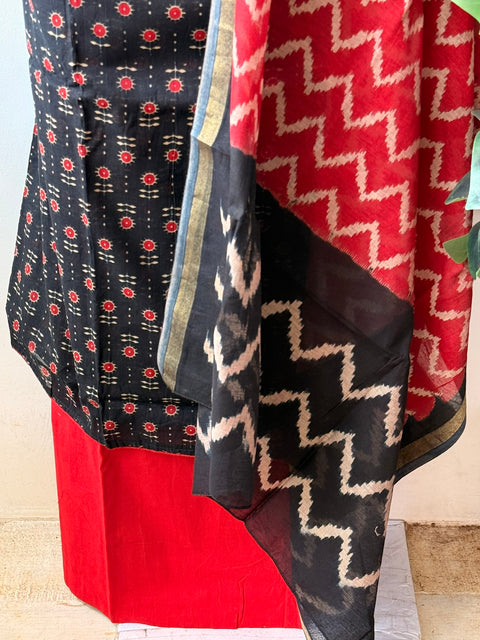 Chanderi cotton salwar material
