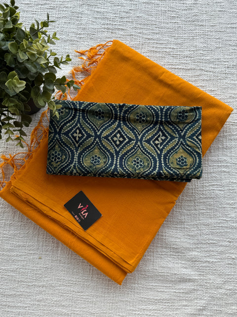 Mangalgiri Cotton Saree with blouse