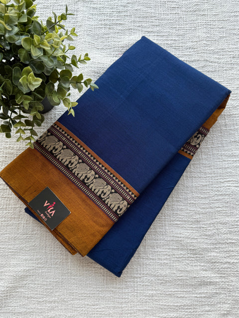 Pure handloom mercerized cotton saree