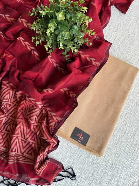 Handloom cotton salwar material