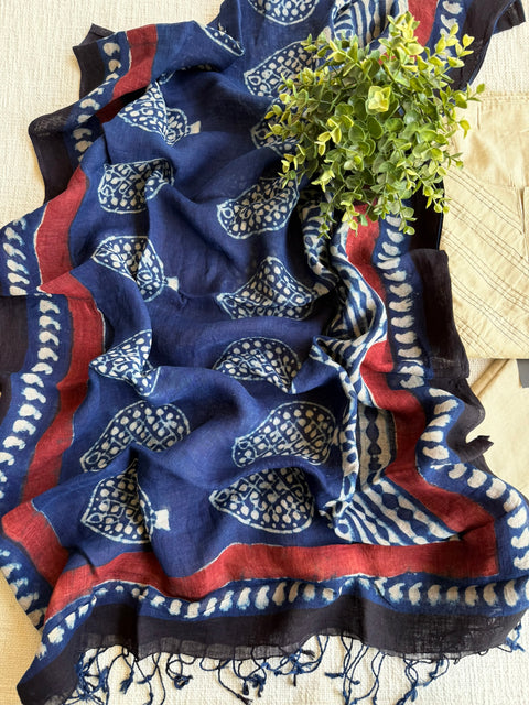 Pintuck silk cotton salwar material