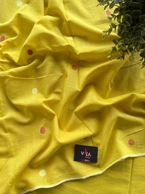 Yellow bhutta pure Jamdhani material