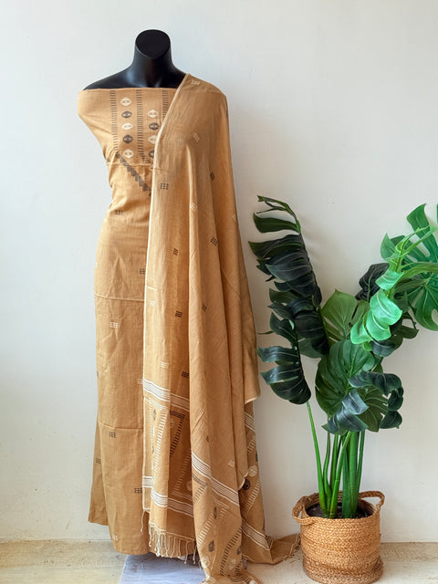 Jamdhani top and dupatta