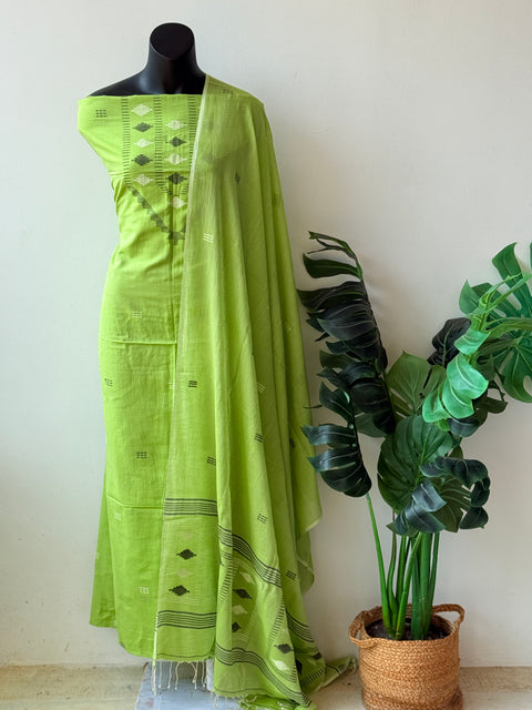 Jamdhani top and dupatta