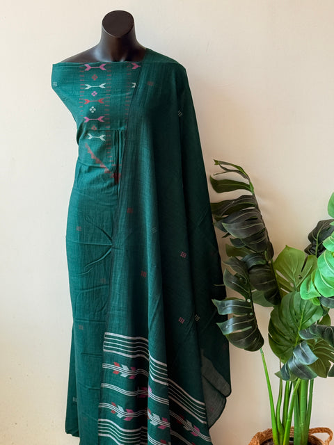 Jamdhani top and dupatta
