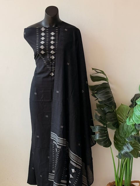 Jamdhani top and dupatta