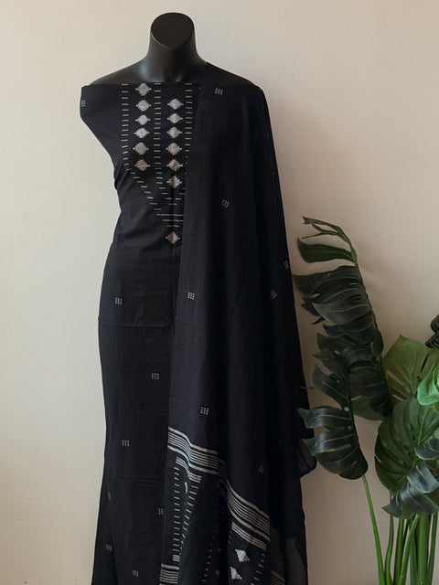 Jamdhani top and dupatta