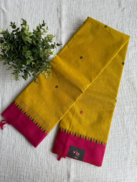 Handloom chettinad cotton saree
