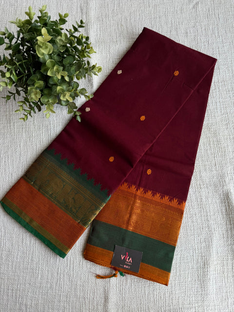 Handloom chettinad cotton saree