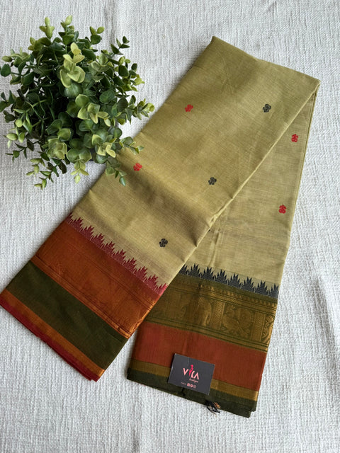 Handloom chettinad cotton saree