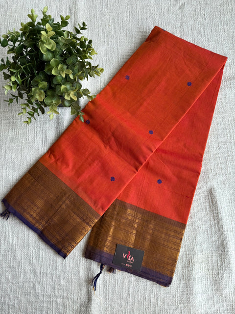 Handloom chettinad cotton saree