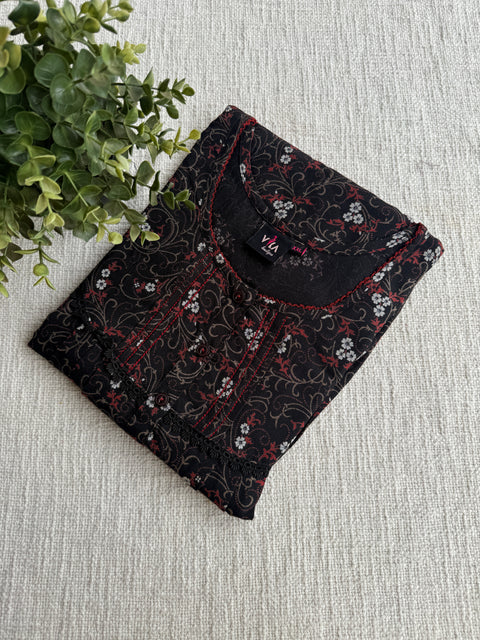 XXL Size printed alpine nighty