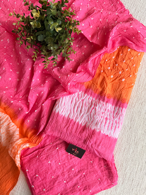 Bhandhej cotton salwar material