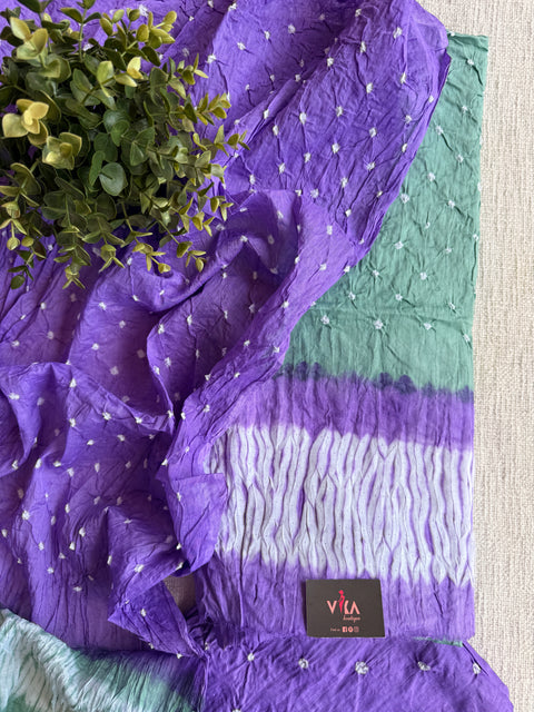 Bhandhej cotton salwar material