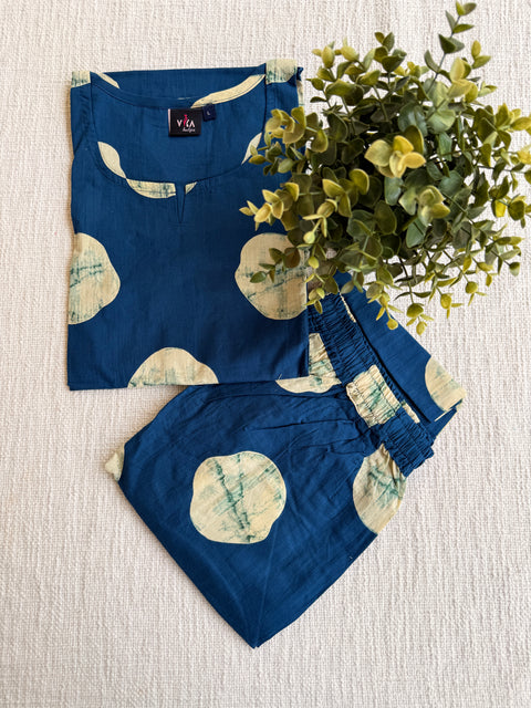 L size printed Co-ord Night suit