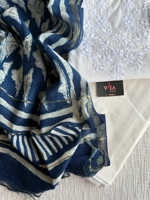 Embroidery cotton salwar material