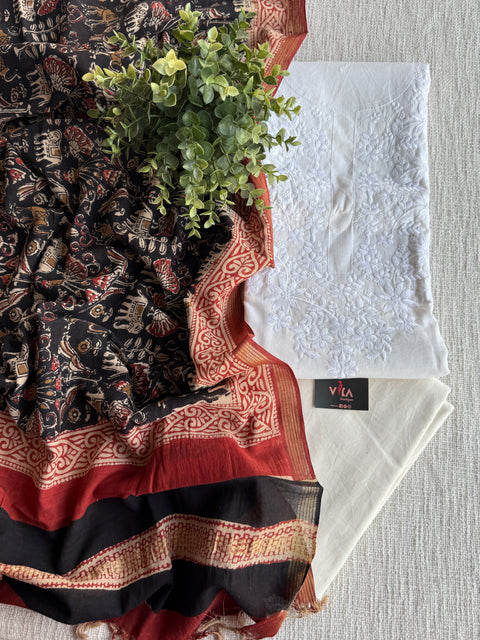 Embroidery cotton salwar material